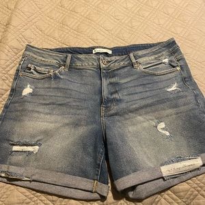 Kancan for Maurices distressed shorts